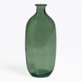 Garrafa De Vidro Reciclado Lumas Verde Couve - Sklum