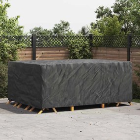 vidaXL Capa para móveis de exterior Preto 270 x 180 x 90 cm 210D