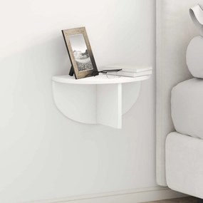 vidaXL Prateleira de Parede 2 pcs Branco 38 x 19 x 19 cm