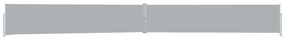 vidaXL Toldo lateral retrátil para pátio 170x1200 cm antracite