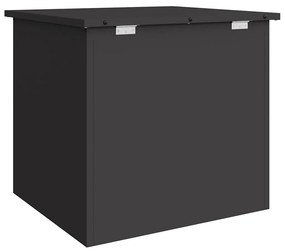 Caixa de Armazenamento Externa Preto 55 x 50.5 x 50 cm