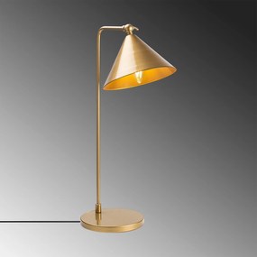 Candeeiro de Mesa Konika – Dourado – 24 x 26 x 50 cm