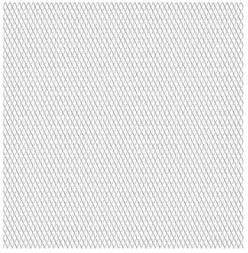 vidaXL Cerca de arame p/ jardim aço inoxidável 50x50 cm 30x17x2,5 mm