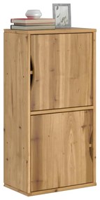 Armário lateral ODDA 40x24x79 cm pinho de madeira maciça