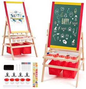 Escalador triangular de madeira para treinamento de degraus para crianças pequenas