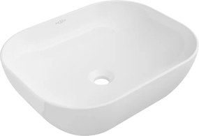 Mexen Rosa lavatório de bancada 50 x 40 cm, branco - 21095000