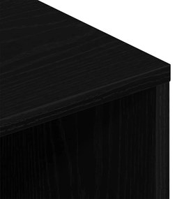 Móvel de TV 120x40x40 cm derivados de madeira carvalho preto