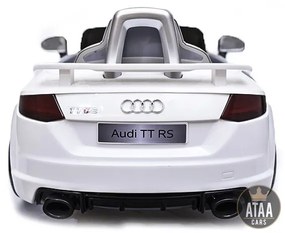 AUDI TT RS BATERIA CARRO ELÉTRICO INFANTIL 12V BRANCO