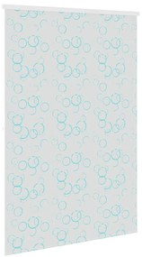 Estore de rolo para o duche 160x240 cm bolhas