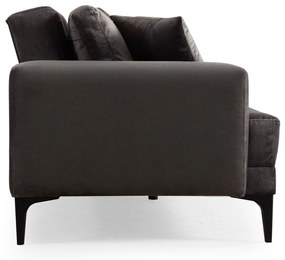 Sofá de 3 Lugares Astana – Antracite – 100x78x234 cm