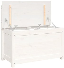 Banco 80x41x77 cm madeira de pinho maciça branco