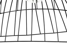 Candeeiro de suspensão design preto 60 cm - Pua