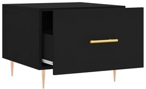 Mesa de centro 50x50x40 cm derivados de madeira preto