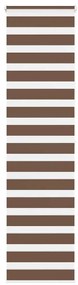 vidaXL Cortina de zebra 55x200 cm largura do tecido 50,9 cm poliéster