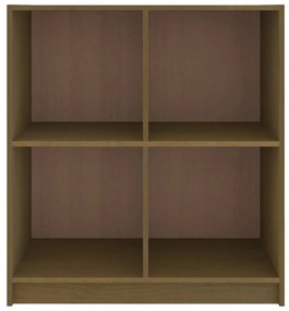 Aparador pinho maciço 70x33x76 cm castanho mel