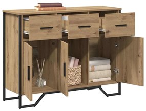 Aparador Artisan Oak 97x32.5x74.5 cm Madeira Compósita