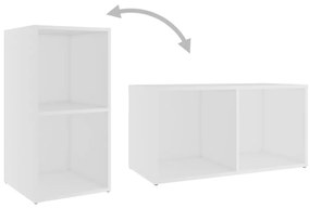 Móveis de TV 2 pcs 72x35x36,5 cm derivados de madeira branco