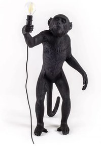 The Monkey Lamp Black - Versão de pé OUTDOOR