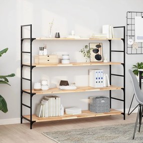 vidaXL Prateleira flutuante 2pcs 140x40x2cm acácia maciça não tratada