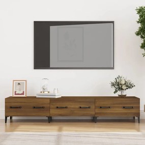 vidaXL Móvel TV 150x34,5x30 cm madeira processada cor carvalho sonoma