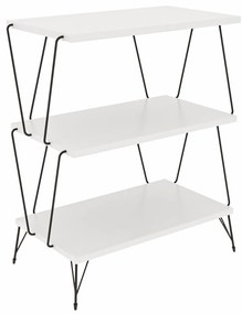Mesa de Apoio Lazandos – Branco – 46x76x30 cm