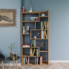 Estante Kuttap – Pinheiro – 90 cm x 182 cm x 22 cm