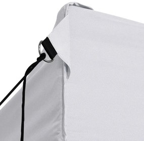 Tenda Dobrável Pop-Up Paddock Profissional Impermeável - 3x4 m - Branc