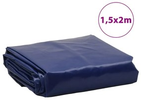 Lona 1,5x2 m 650 g/m² azul