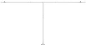 Toldo retrátil manual independente 600x300 cm antracite