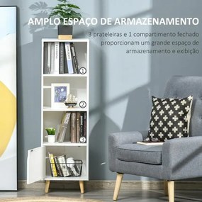 Estante Swuite - Branco - Design Nórdico