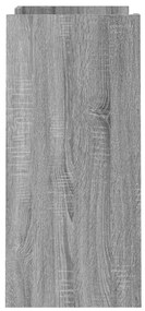 Aparador 73,5x35x75 cm derivados de madeira cinzento sonoma