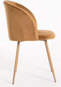 Pack 4 Cadeiras Velt Veludo - Marrom