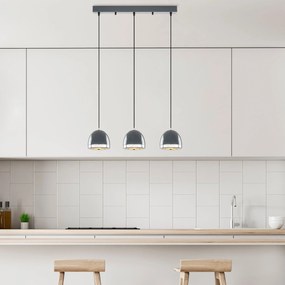 Candeeiro de Teto Mugo – Antracite – 62 x 17 x 110 cm