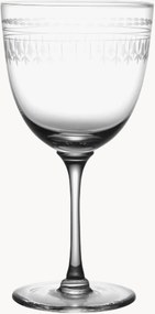 Copos de vinho em cristal artesanal Ovals, conjunto de 4