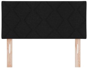 Cabeceira Bloco Diamante Preto 100 cm - Estofada e estilosa.