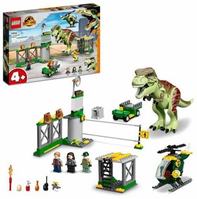 Playset Lego 76944 Jurassic World T-rex Escape (140 Peças)