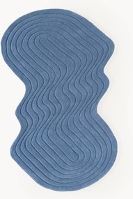 Tapete em lã artesanal com forma orgânica Aliza