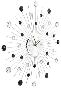Relógio de parede com movimento quartzo design moderno 50 cm