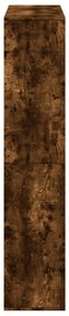 Estante 100x33x156,5 cm derivados de madeira carvalho fumado