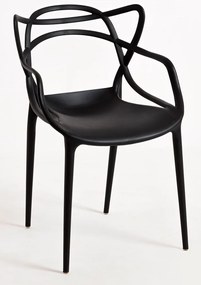 Pack 4 Cadeiras Korme - Preto