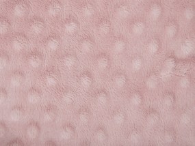 Manta rosa 150 x 200 cm SAMUR Beliani