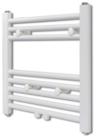 140840 vidaXL Aquecedor toalhas casa de banho liso 480 x 480 mm