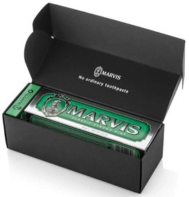 Pasta de Dentes Marvis Classic Strong Mint Suporte 85 Ml