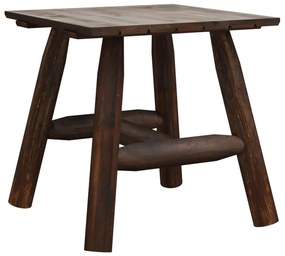 3 pcs conjunto lounge de jardim madeira de abeto maciça