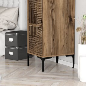 Guarda-Roupa Kumsal P – Nogueira – 40x47,5x201,4 cm