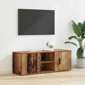 vidaXL Gabinete para TV Madeira Antiga 100 x 31,5 x 35 cm