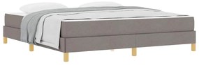 Cama Box Taupe, Marrom 180 x 200 cm