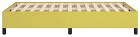 Estrutura de cama sem colchão 120x200 cm tecido verde
