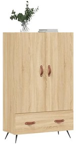 Armário alto derivados de madeira 69,5x31x115cm carvalho sonoma