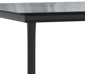 9 pcs conjunto de jantar p/ jardim com almofadões vime PE bege